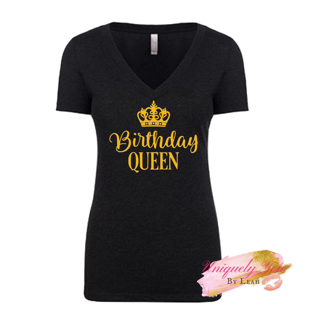 Birthday Queen T-Shirt – Uniquely You By Leah